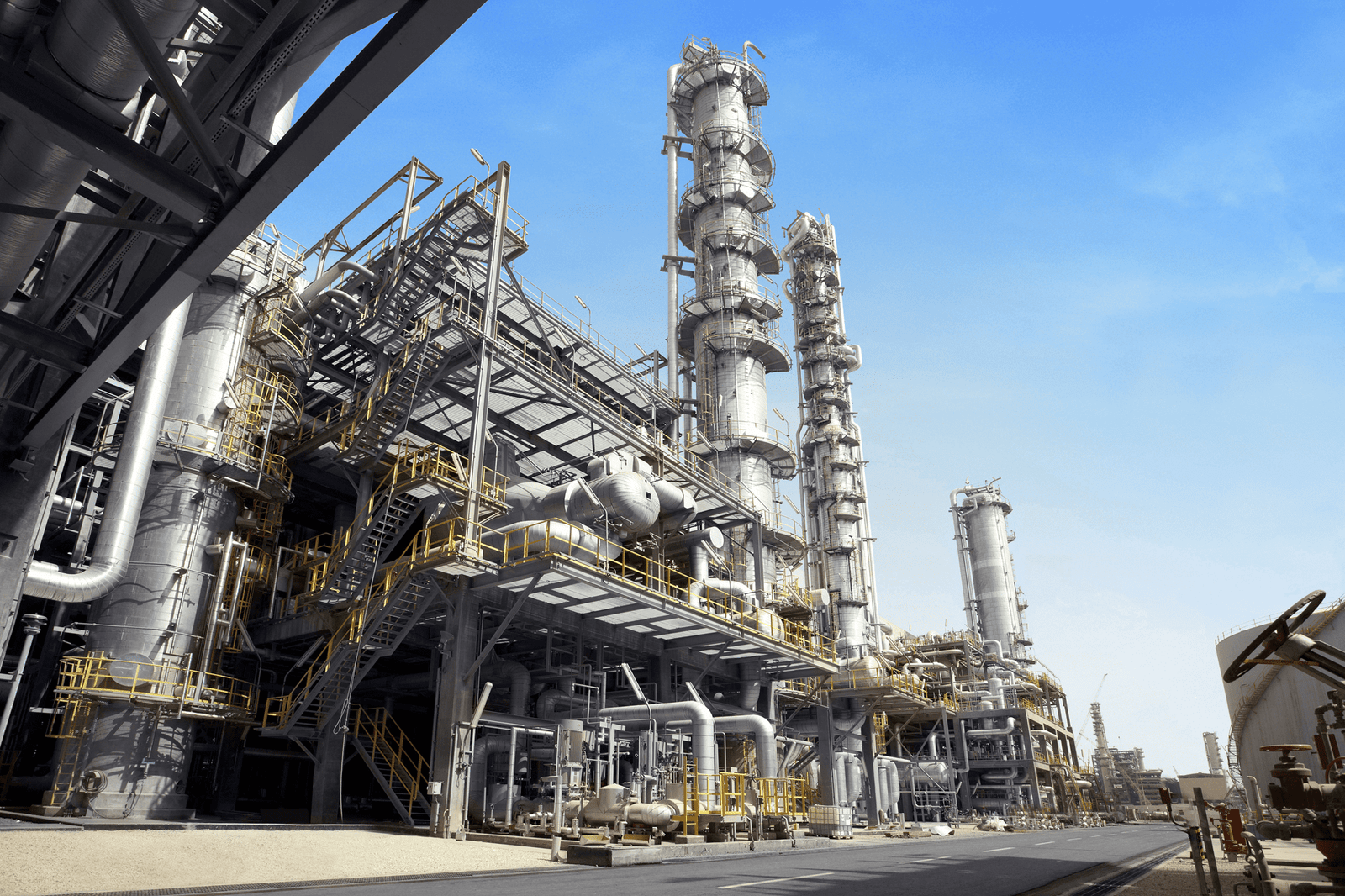Petrochemical workshop environment